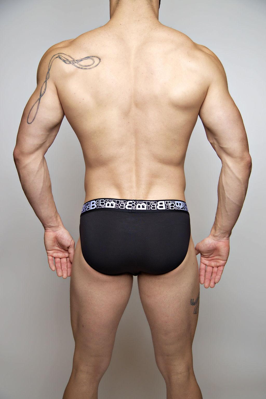 B Logo Jock Brief - Beauboy Menswear