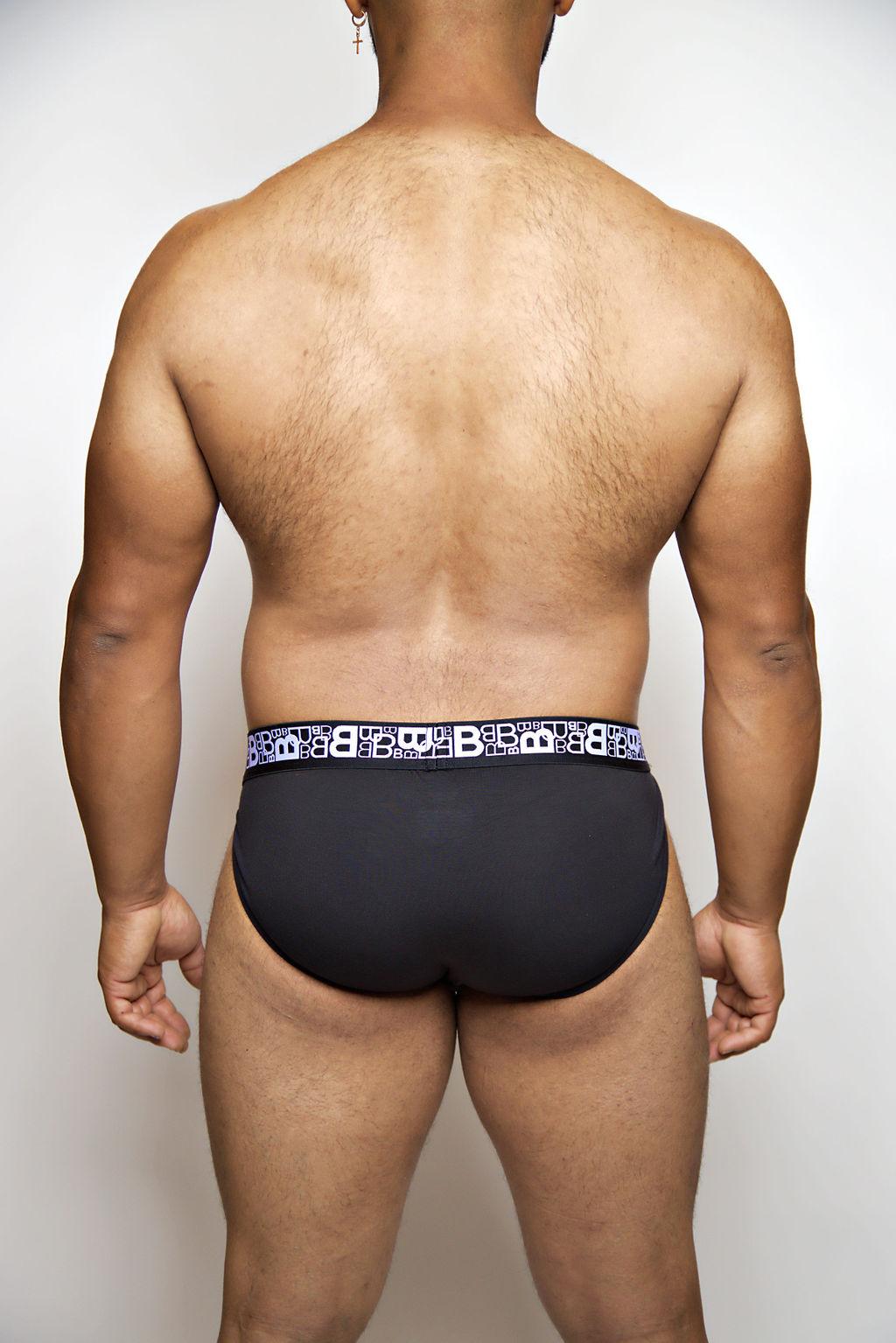 B Logo Jock Brief - Beauboy Menswear